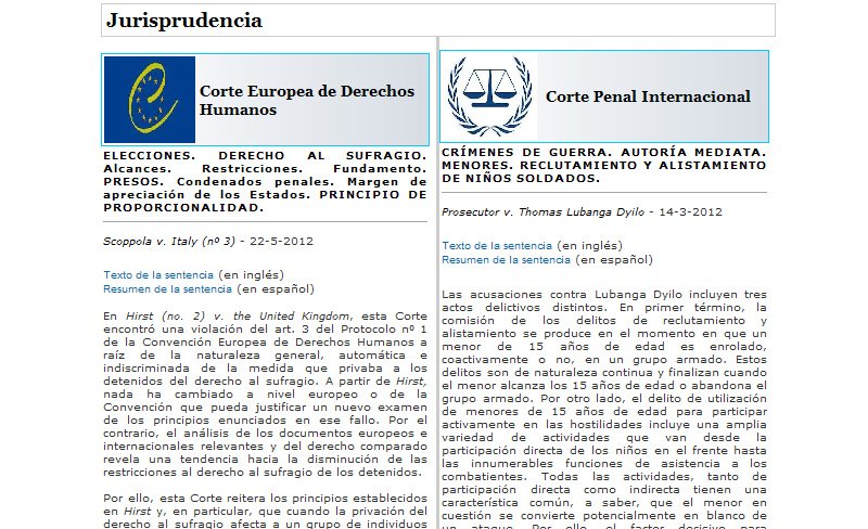 Acceda aqu al nuevo newsletter del Instituto de Investigaciones de la Corte