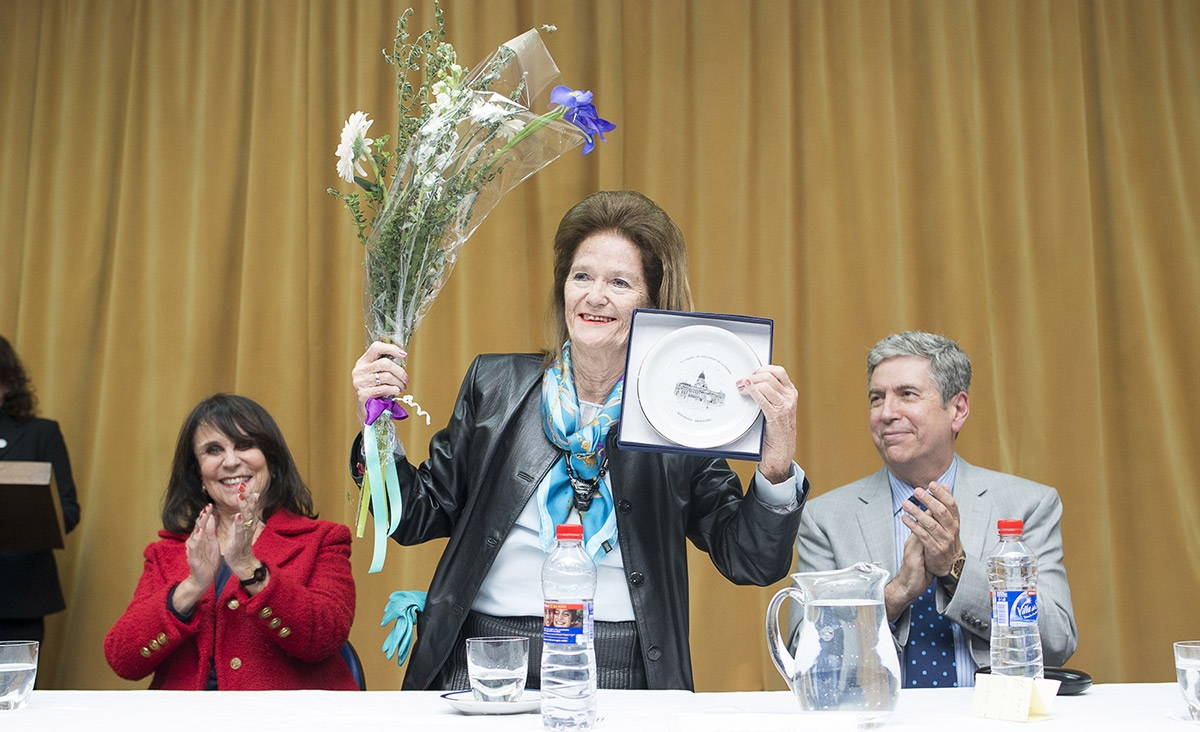 Elena Highton de Nolasco fue distinguida en la Cmara de Diputados por su trayectoria en mediacin