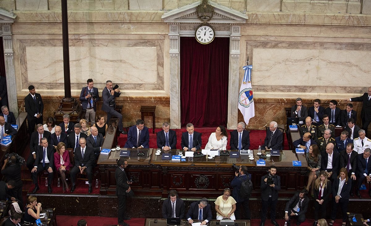 Apertura de sesiones ordinarias del Congreso de la Nacin