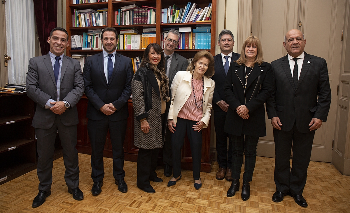 Highton se reuni con autoridades del Foro Federal de Consejos de la Magistratura y Jurados de Enjuiciamiento